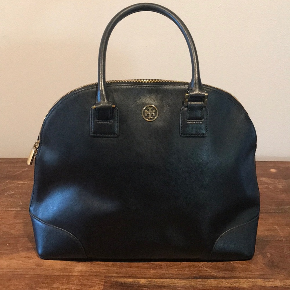 Black Tory Burch Large Satchel